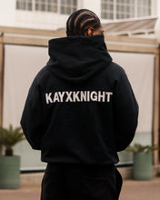 KayXKnighT '26 Black Embroidery Hoodie